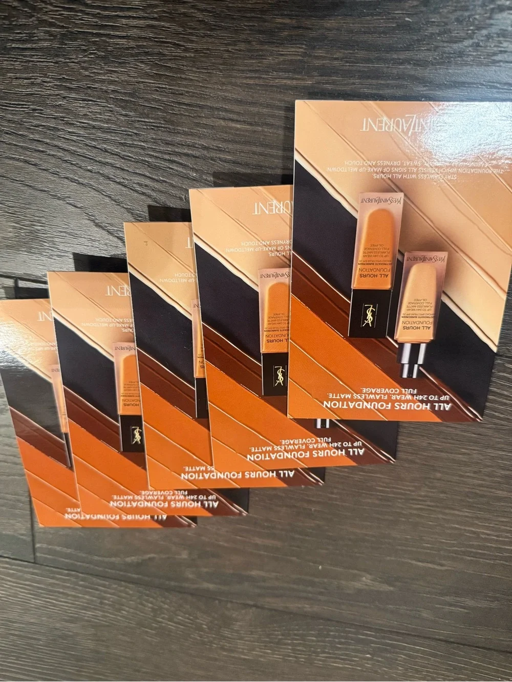 Yves Saint Laurent All Hours Foundation Duo - Beige and Deep Tan
